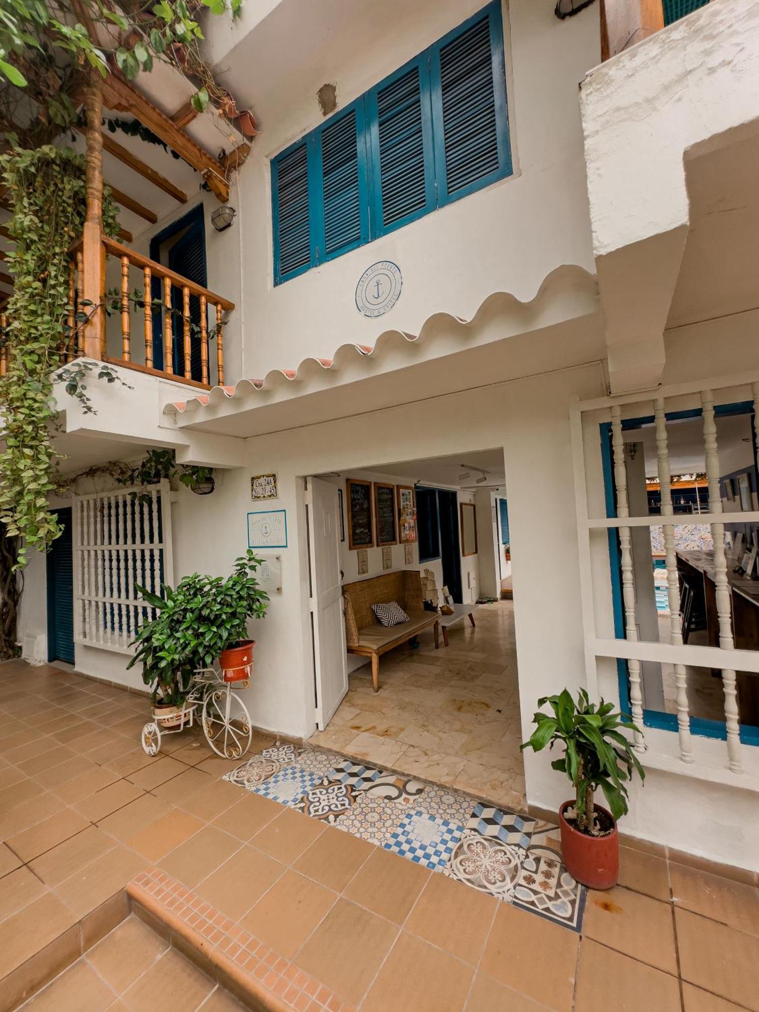 Casa Del Puerto Hostel & Suites Cartagena Luaran gambar