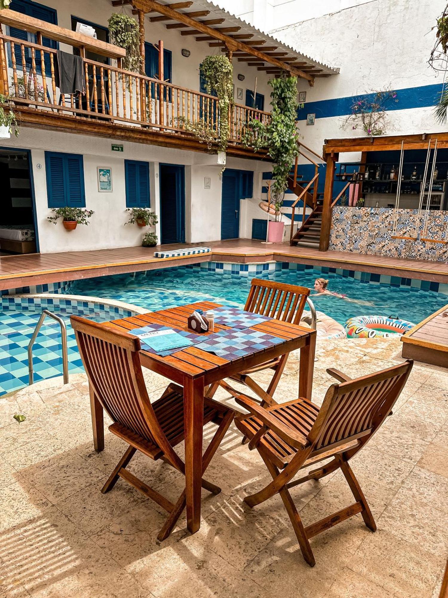 Casa Del Puerto Hostel & Suites Cartagena Luaran gambar