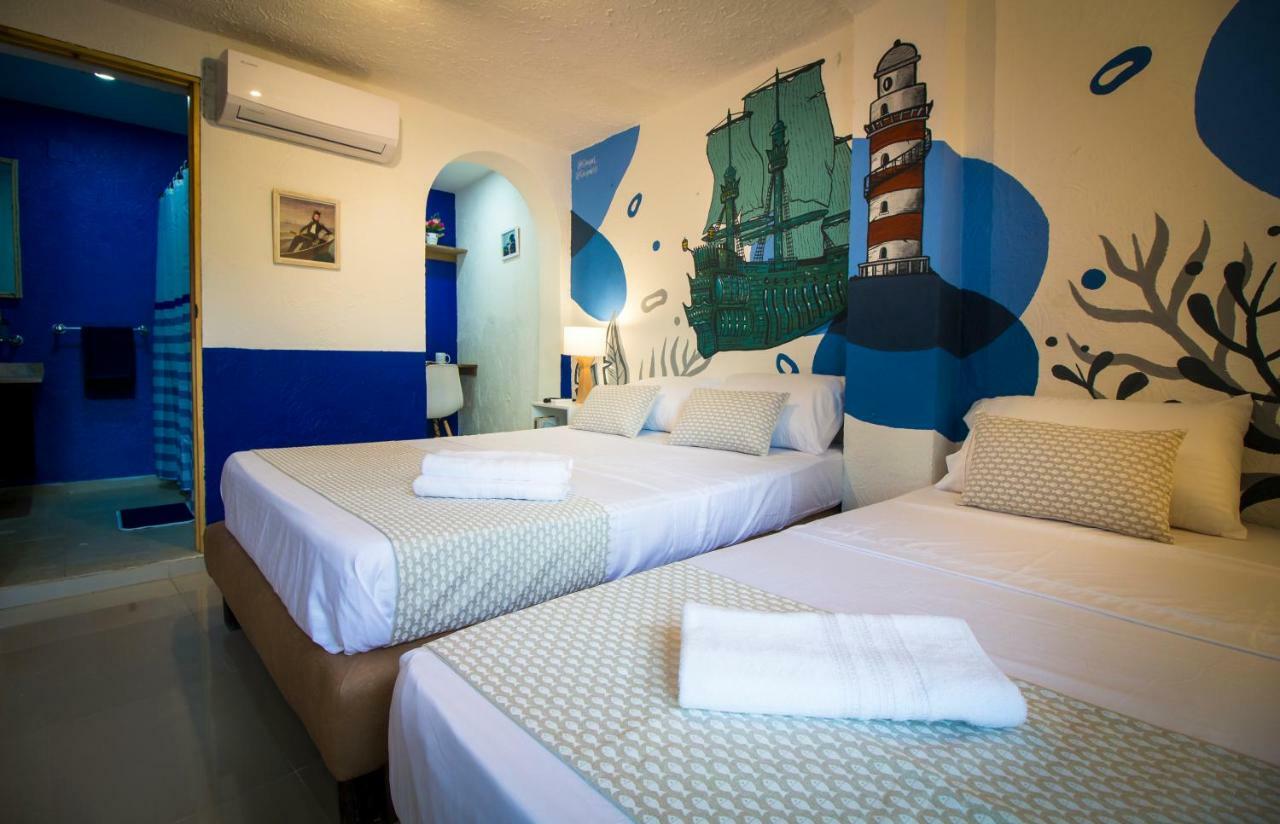 Casa Del Puerto Hostel & Suites Cartagena Luaran gambar