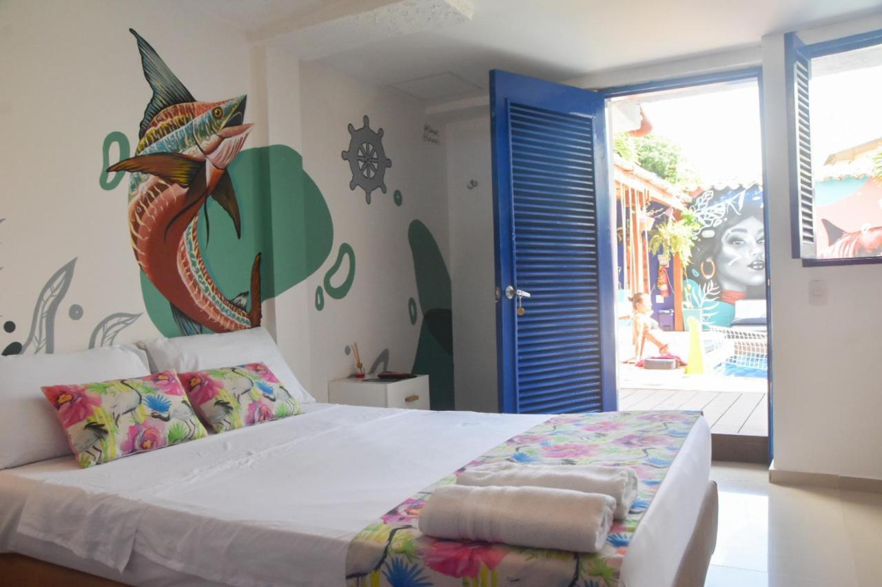 Casa Del Puerto Hostel & Suites Cartagena Luaran gambar